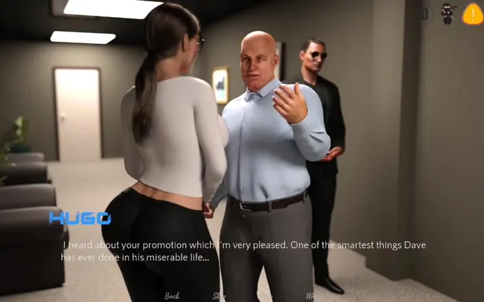 Neorm: Step Sister Fun with Office Old Boss