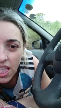 I Love Suck His Dick While He Is Driving in the Street