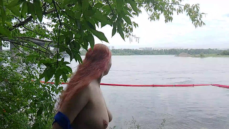 TaigaCouple84: I'm a Russian Whore Wife Giving a Blowjob on the...