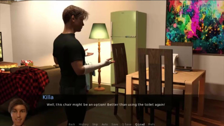 Visual Novels: BangCity Teil 26 - lutsche meinen schwanz durch stuhl