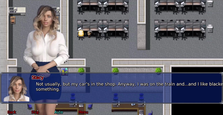 Johannes Gaming: The office wife #2 Simon คอยแอบมองใต้กระโปรง Stacy