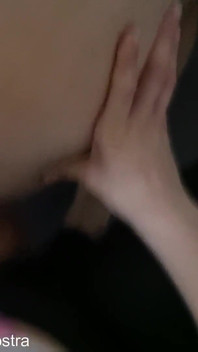 Verkliga livet amamteur pegging du kan höra hur hennes nya 11 -tums kuk glider i hans röv