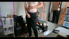 ElementX1018: 私の弾むチンコがあなたにしゃぶってほしい、お腹がどんどん膨らんでいく!