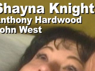 Edge Interactive Publishing: Shayna Knight и Anthony Hardwood и John West с двойным проникновением, a2m, камшот на лицо