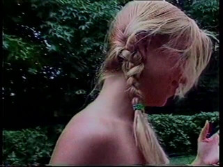 Girl on Girl: Blonde lesbian babe fingers and fucks her friend with toys...