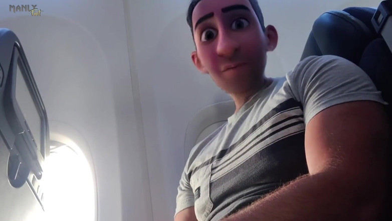 Manlyfoot: 继男同爸爸 - mile guy- 当你扔掉你的害羞和淫荡时，飞行会很有趣