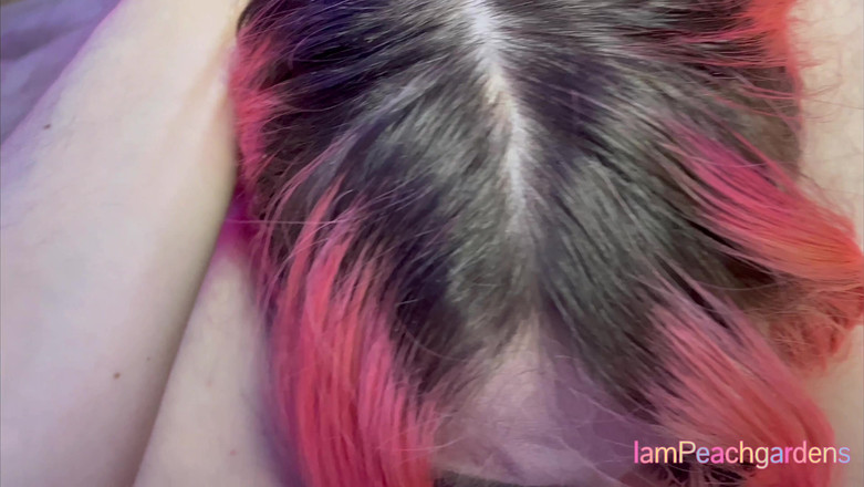 Peachgardens: Sora vitregă a luat spermă în Mout ei Sunt tot în Salovies...