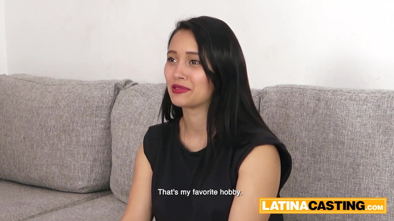 Latina Casting: Si rambut coklat latina sebenar panas seks dubur dan pancutan...