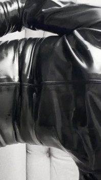 Masturbation in Rubber