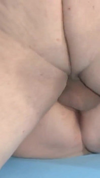 Real German Amateur with a Horny Mature with a Hairy BBW Pussy Takes It in the Mouth From a Horny Cock
