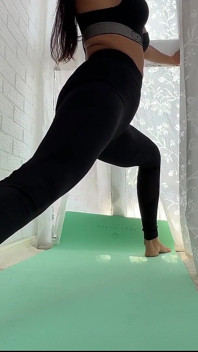POV: I Saw You Watching Me Do Yoga... so I Started Stripping