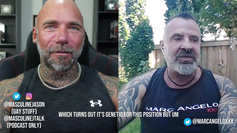 Raw and Uncensored with Masculine Jason: Porn Star Confessions - Marc Angelo (episode 93)