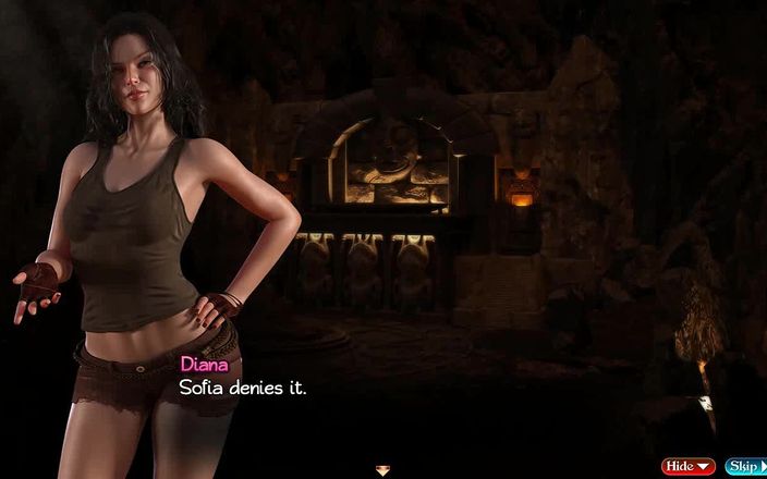 Dirty GamesXxX: Le trésor de Nadia : le trésor maudit, épisode 74
