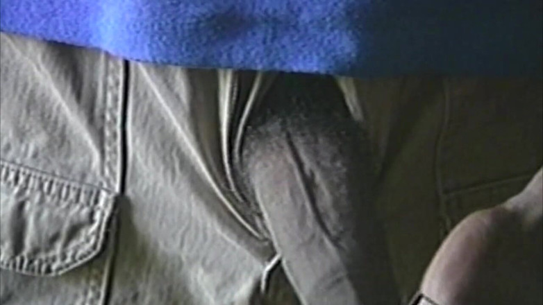 Oldschool X: Muscular Stud Strokes His Thick Cock Slowly