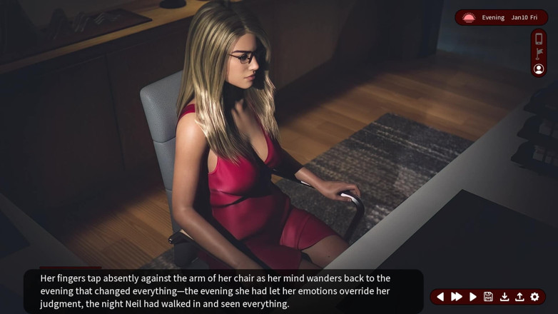 Dirty GamesXxX: Bisikan Keinginan: Wanita Berkahwin Ditangkap Bosnya Curang Suaminya Di Meja...