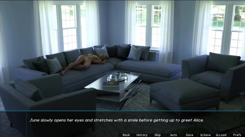 Visual Novels: Summer scent part 2 (girlfriend route)