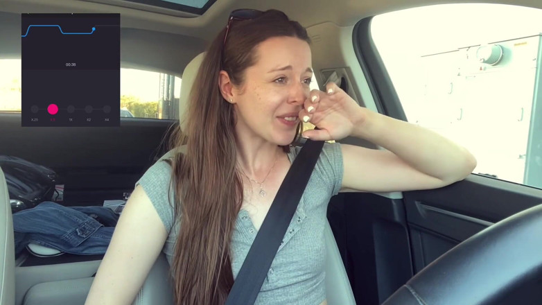 Nadia Foxx: Cumming *embarassingly* Hard in a Starbucks Drive Thru (lush Control Part 2)