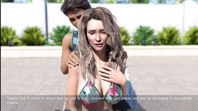 Johannes Gaming: AWAM #38 Sophia bermain dengan dirinya di kolam