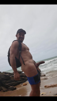 I Was Alone on the Beach, It Made Me Horny but Soon Someone Arrived