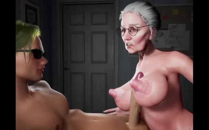 denisporco animation: 70 nonna una studentessa pigra di 23 anni