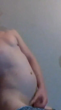 Leaning Back and Stroking