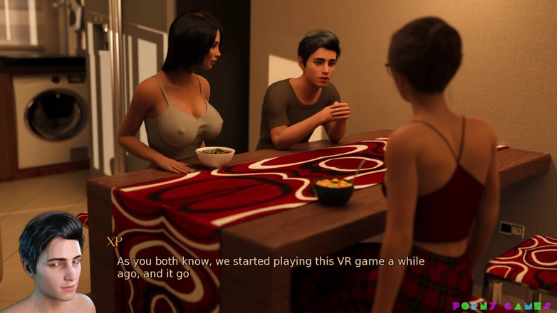 Porny Games: Persepsi berganda oleh Zett - bermain peranan dengan makcik cougar awak (8)