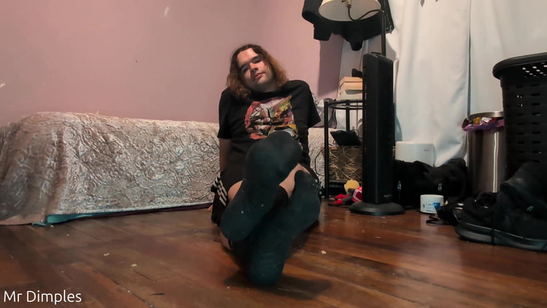 Mr Dimples: Post-workout Feet and Ass JOI!