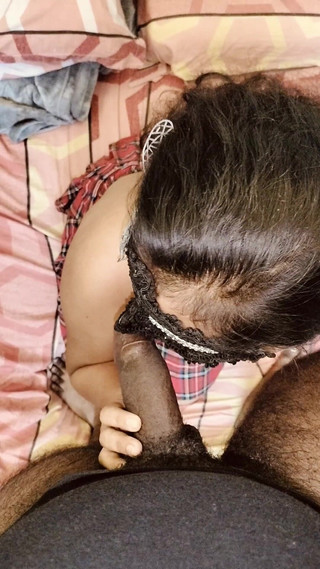 TeluguCouple901: Istriku memberikan blowjob terbaik