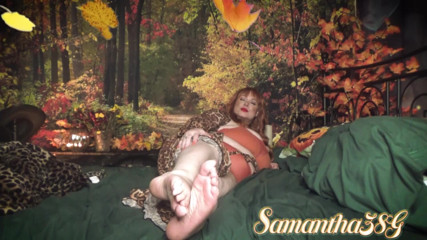 Samantha 38G: Fetish kaki luruh Samantha 38g