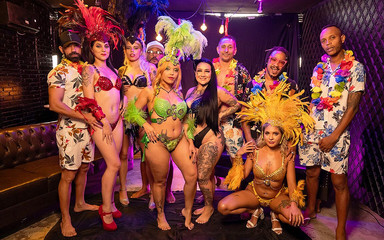 My Bang Van: Gerçek anal carnaval parti partisi