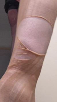 Husband Plays with Wife MILF Pantyhose