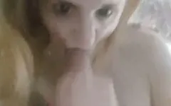I Am Playing with His Cock to Cum in My Mouth