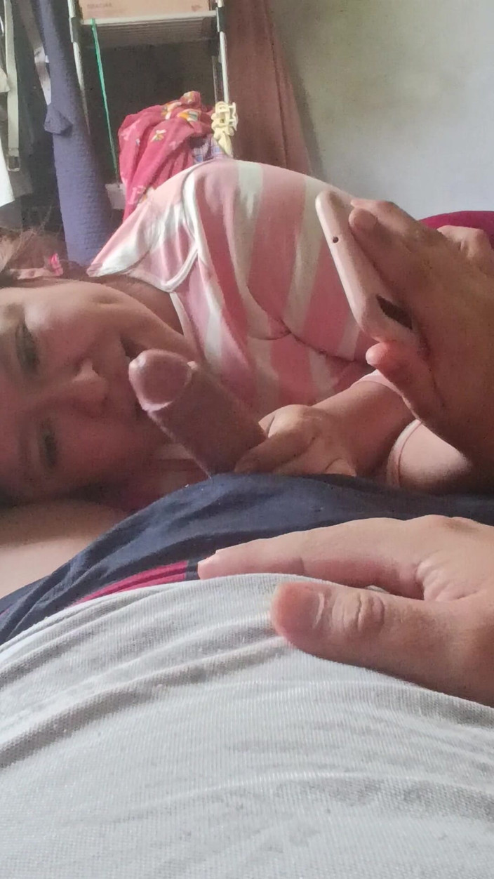 Jhony Cruz: Blowjob terima kasih dengan air mani di mulut