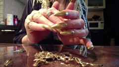 BadAssBitch: ゴールデンシャープネイル