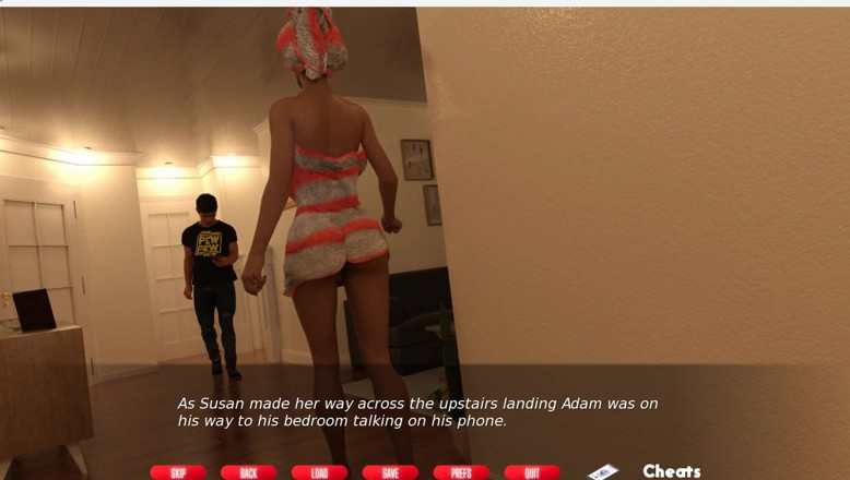 XXX Games Bunk: Naughty Neighbor - Gameplay - Roleplay - Landlady Exposed Herself in Towel, Teen...