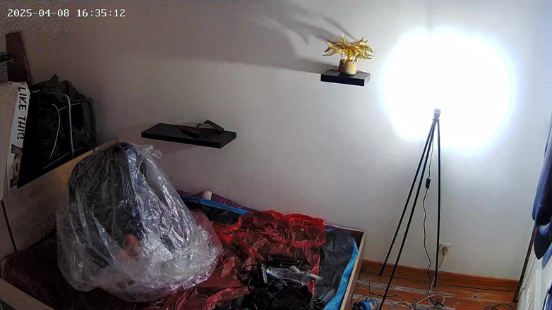 Latex anal: Pungă cu auto-legare în latex