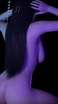 3D Busty Slut Asian Whore Naked Her Perfect Ass Cheating with BBC