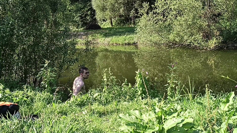 kickerscooter: Nahá pláž