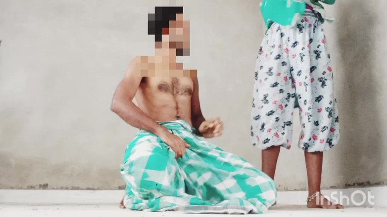 AmpleOunce283: Деревня дези, горячая бенгальская бхабхи Ко Nya здание Май Чудой Кия, часть -01