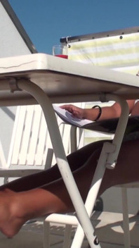 Thai Princess Feet Licking Outdoor