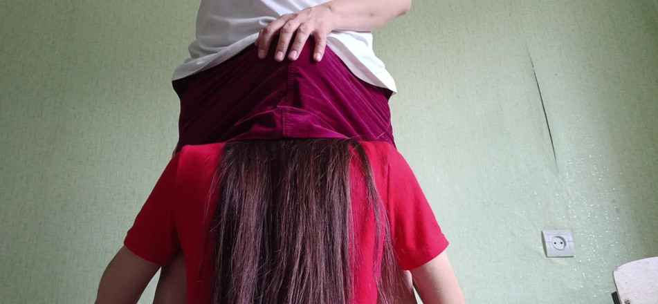 Lesbian-illusion: Eu lambo a buceta da minha madrasta gostosa