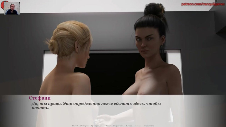 3DXXXTEEN2 Cartoon: 女孩给一个男人口交，她的女朋友看着它 - 3D色情 - 卡通性爱