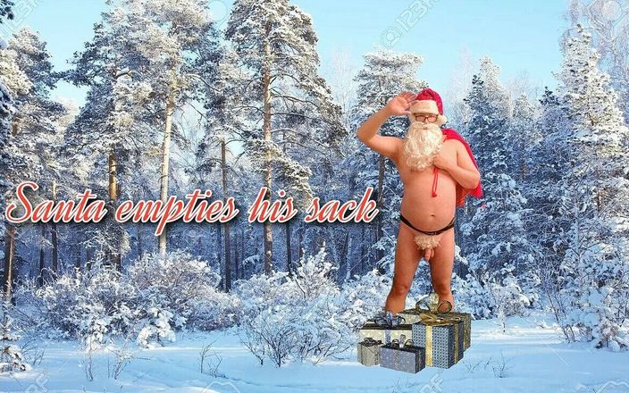Chubby Masturbator: De kerstman legen zijn zakken