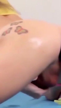 TRANSEROTICA - Nubile trans Jamie French hraje se svou dírou sólo - (Bez zvuku, ale hudba)