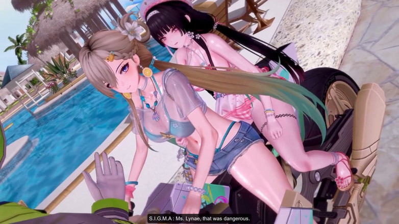 NSFWOtaku: Wuthering Waves - Chisa and Lynae Slutty Ride Turns Into BBC...