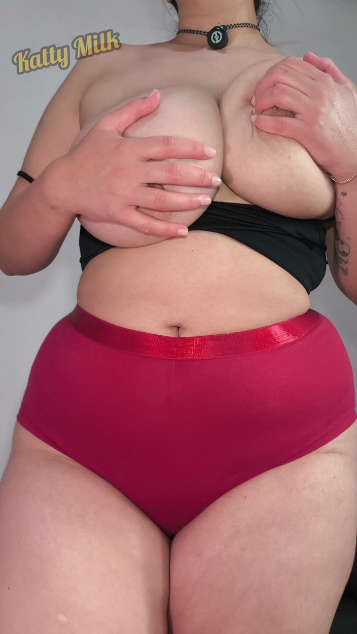 Katty-Milk: Hello!! You Like My Huge Natural Tits - Be Sincere