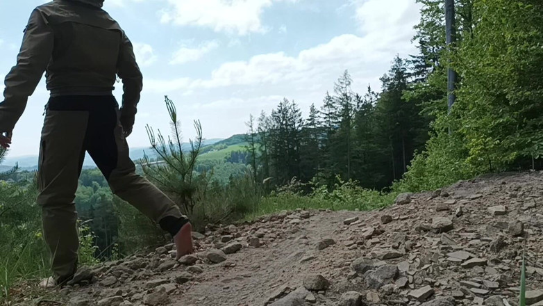 kickerscooter: Masturbation on the Rocks