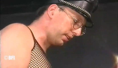 House of lords and mistresses in the spanking zone: Two guys are punishing a scared brunette