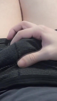 I Stroke My Hard Through My Underwear Until I Leak