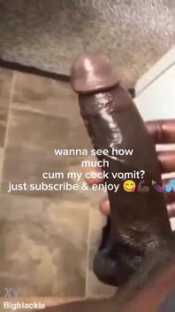 My BBC Monster Gets so Hard Needs White Pussy to Calm Down